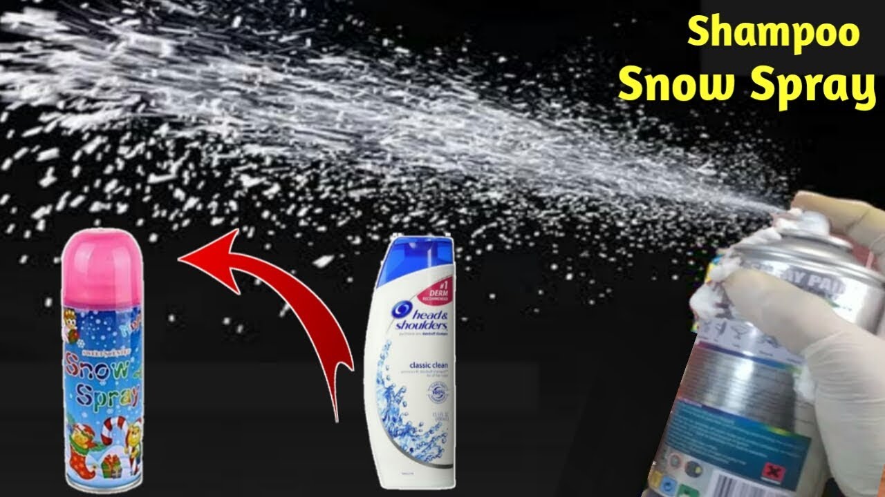 How to make snow spray at home 2019 