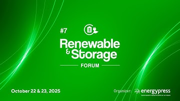7th Renewable & Storage Forum - Day 1 - ENG