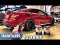 1200HP Mercedes C63 AMG BLACK SERIES REVIEW POV on AUTOBAHN by AutoTopNL