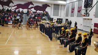 2018 WHHS Marching Machine vs Maple Heights Mighty Marching Mustangs round 7: Warrensville Heights