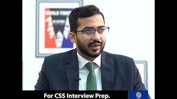 CSS Mock Interview | Dr. Ahmad Hassan Chattha | World Times Institute | Teaser