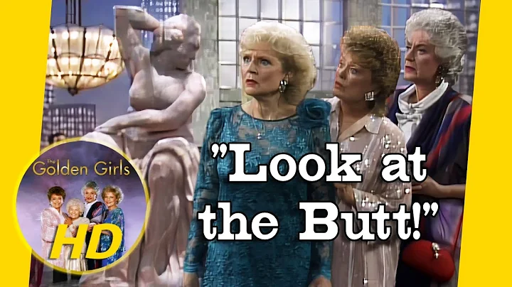 The unveiling of Laszlo Gregorian's statue at the museum. - Golden Girls HD