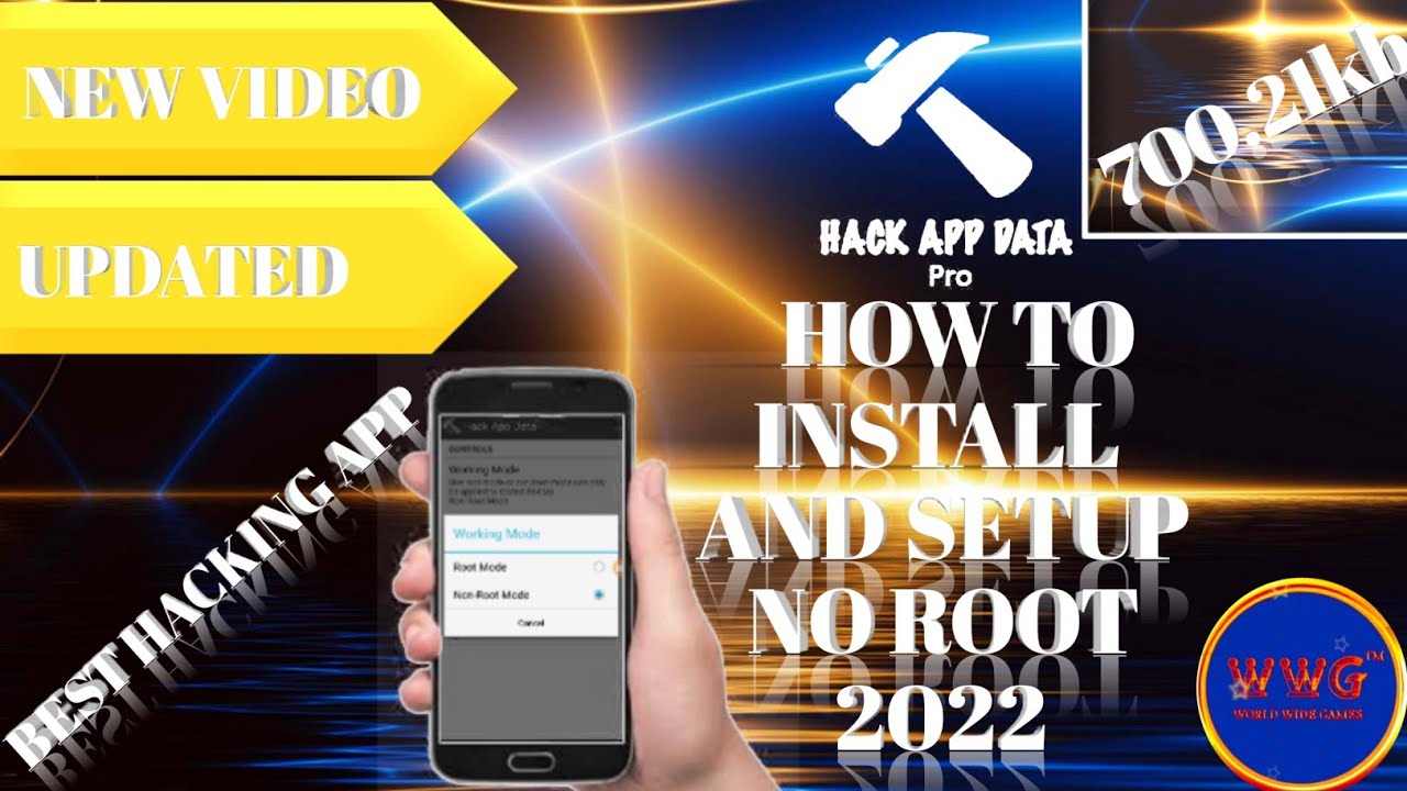 How To Install And Set Up Hack App Data For Hacking Android Games Non
