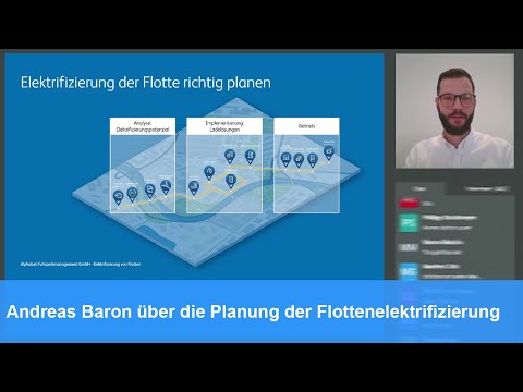 Andreas Baron von Alphabet über die Planung der Flottenelektrifizierung – 