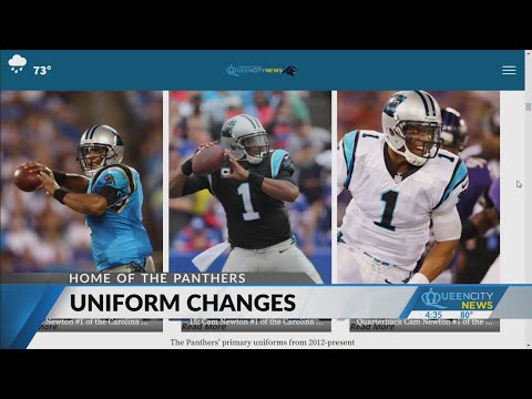 New uniforms will adjust Carolina Panthers color scheme – WSOC TV
