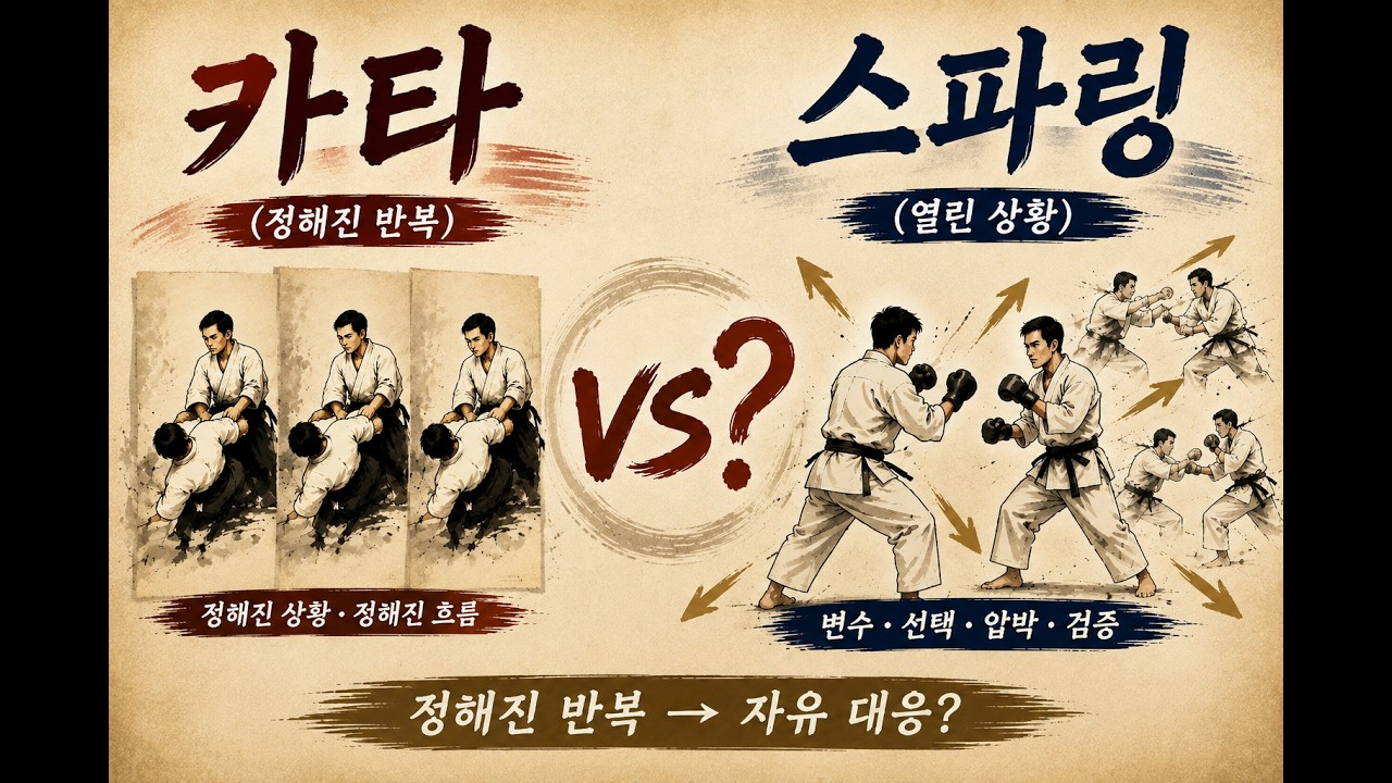 카타와 스파링, 무엇을 다르게 훈련할까? | 아이키도 카타