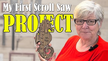 Learning To Scroll Saw My First Beginners Project On Video