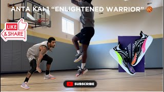FULL REVIEW OF THE ANTA KAI 1 “ENLIGHTENED WARRIOR” 🔥🏀 (Great basketball shoes‼️)
