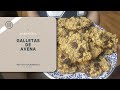 Receta de galletas de avena