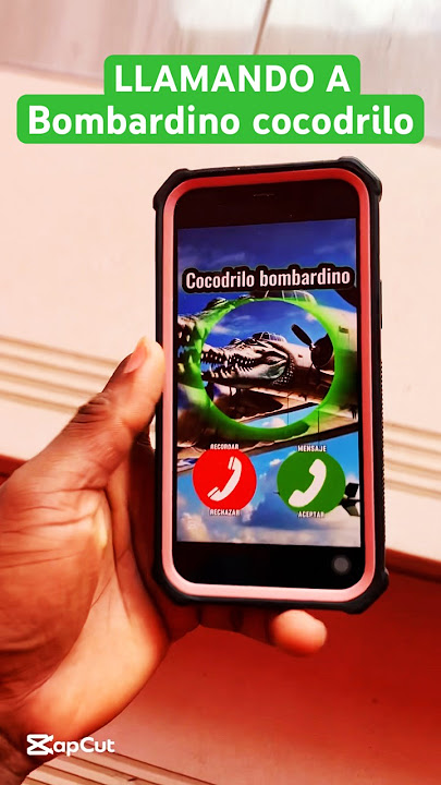 Bombardino cocodrilo está al teléfono 📞🐊 nunca llames al cocodrilo Bombardino #llamadas #shorts