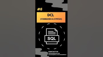 DCL Commands in SQL  || Database.  @codehelperyt #coding #Programming #Database