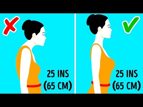 Vidéo: 6 Exercices Simples Pour Une Taille Fine