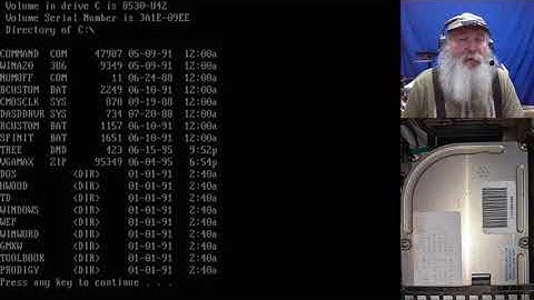 An IBM PS/2 Model 30 286 running the proprietary 45Mb hard drive!