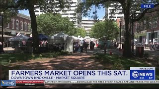 Farmers Market set to return to Market Square this weekend