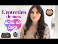 ASTUCES • L'entretien de mes sacs en cuir de luxe + utilisation Juvacuir