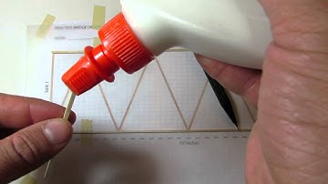 BALSA BRDIGE CONSTRUCTION SAMPLE 3