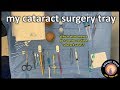 What's on my instrument tray for routine Cataract Surgery?