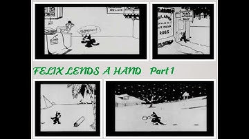 FELIX LENDS A HAND - Part 1 | Funny cats animation | Old class animations