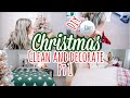 Christmas clean and decorate with me 2020 || Christmas decorate with me