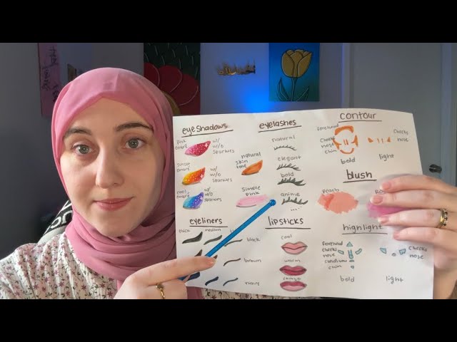 ASMR Doing Your Makeup With A Kid's Toy Set