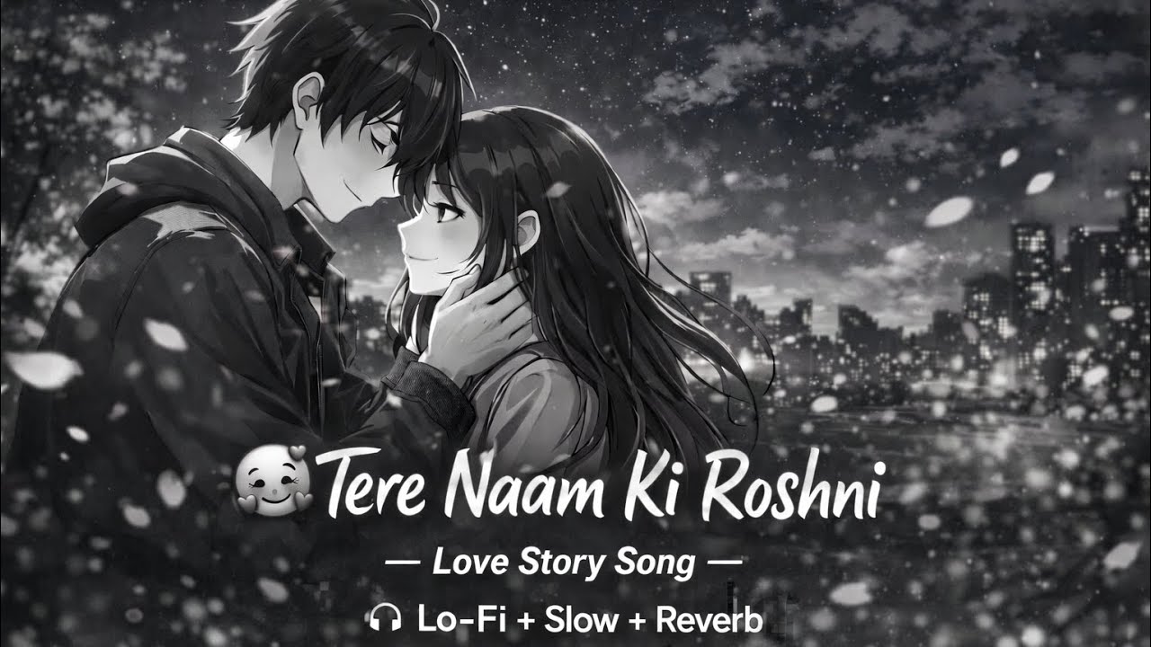 🥰 Tere Naam Ki Roshni | Love Story Song | Lo-Fi | Slow + Reverb | Romantic Hindi Song 2026
