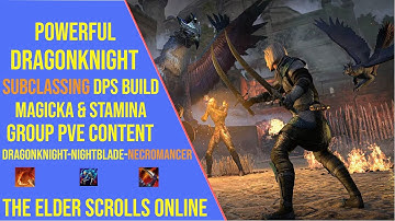 Powerful Dragonknight Subclassing DPS Build for ESO Update 46!