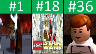 Every Level from Lego Star Wars The Complete Saga Ranked from WORST to BEST