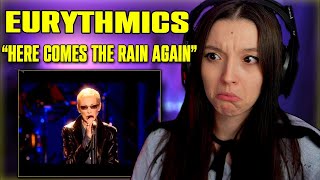 Eurythmics  Here Comes The Rain Again | FIRST TIME REACTION | live