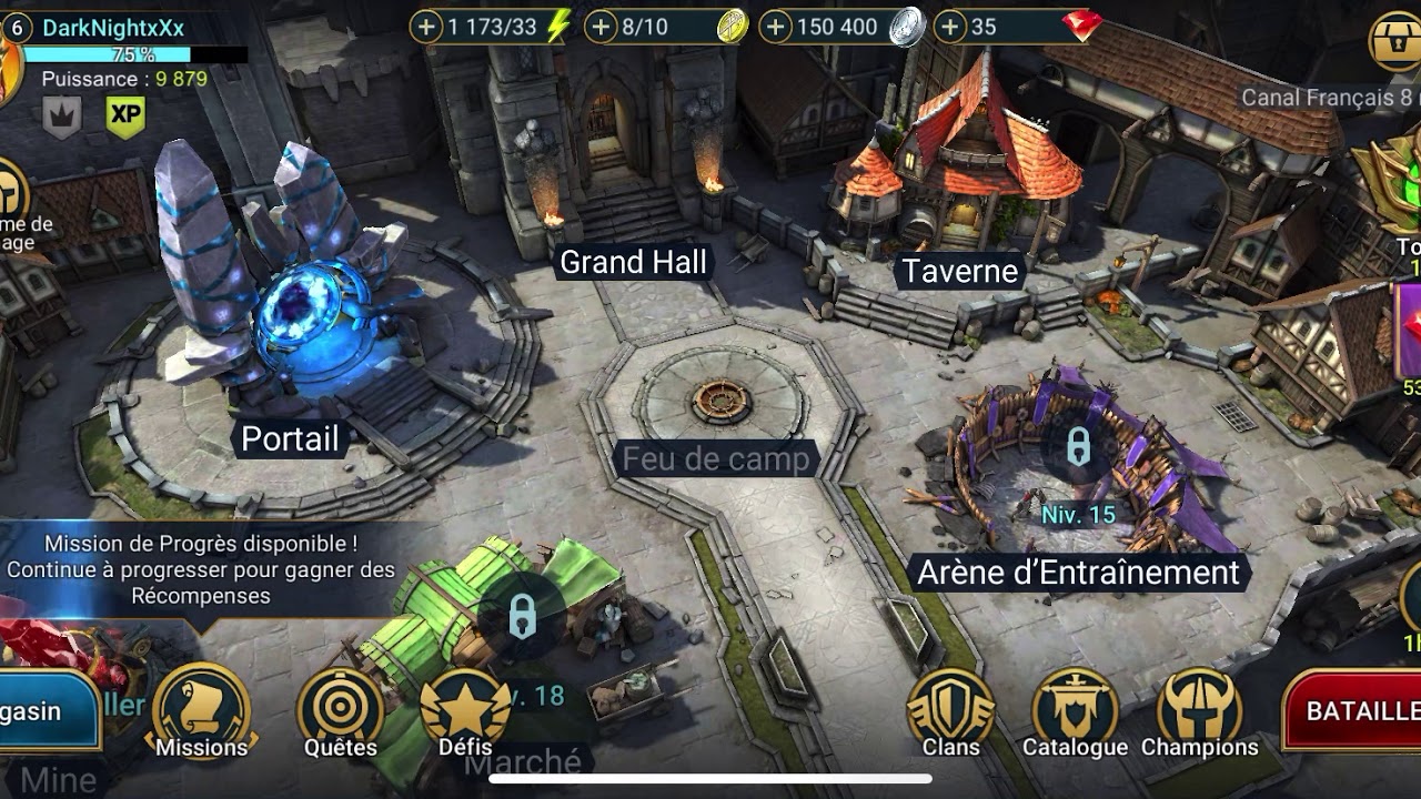 Raid Shadow Legends Boss Chateau De Kaerok Youtube
