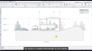 ideCAD Architectural | Section and Elevation | Structural Engineering Software