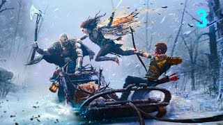 God of War Ragnarok (Рагнарёк Сложность Бог Войны PS5) #3 💙💙