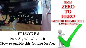 Unlocking Pure Signal: Mastering Clean Transmissions on Hermes Lite 2