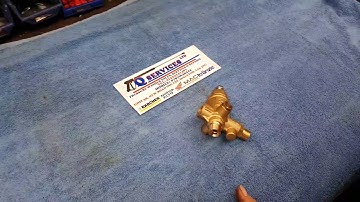 QWASHERS YOUTUBE HOW TO CLEAN & SERVICE K1 UNLOADER VALVE DIRT HOW TO REPAIR WORN 01524241487