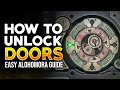 Hogwarts Legacy How To Unlock Doors Easy Level 1 2 And 3 Lockpick Alohomora Guide 