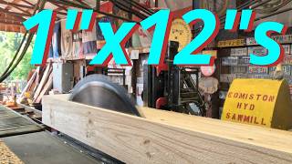 Sawing 1x12 boards for my shed walls # 897