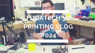 VLOG #024 - HyperCube, Mail, FrankenShuttle, Printer Updates, and cleaning up my Maker Space