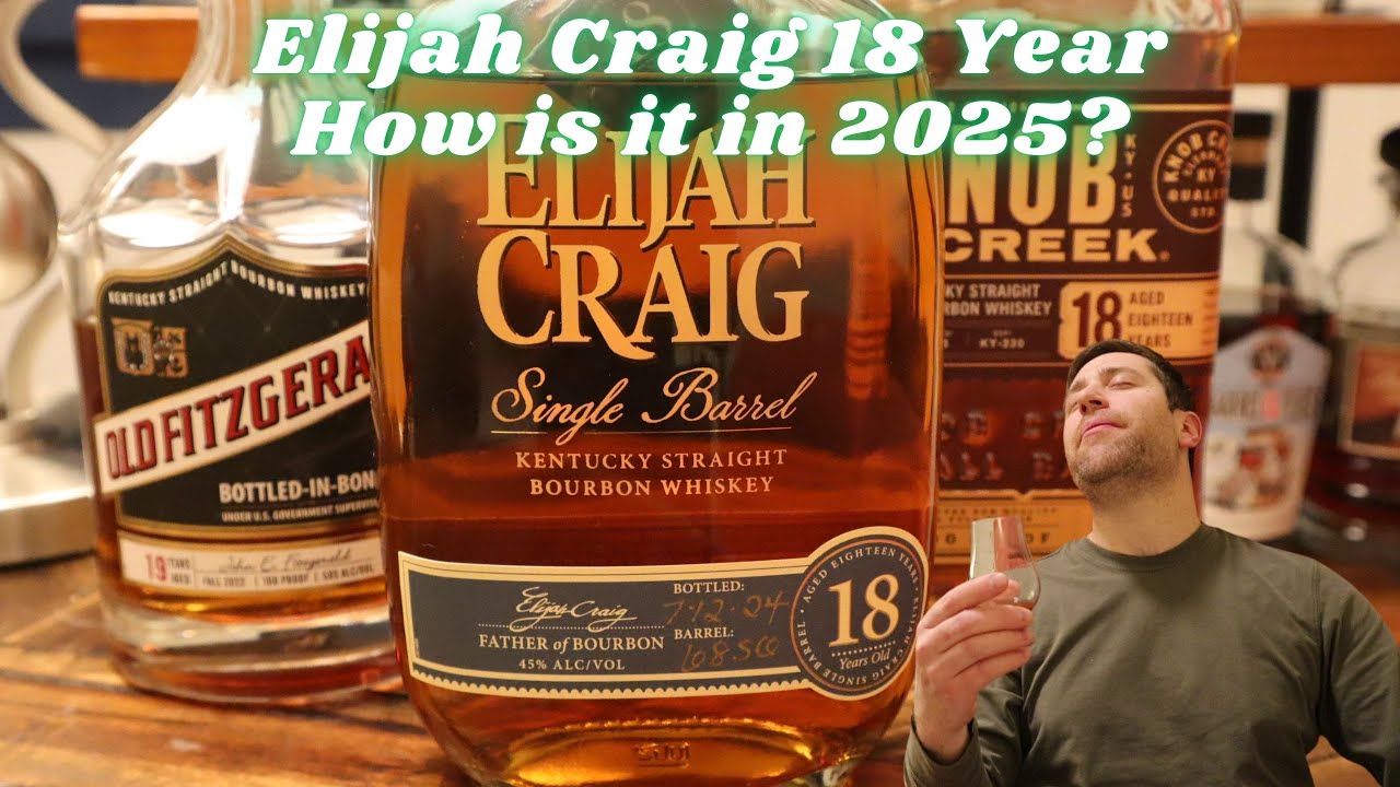 Elijah Craig 18 Year. How Does EC 18 Bourbon Taste in 2025 - YouTube