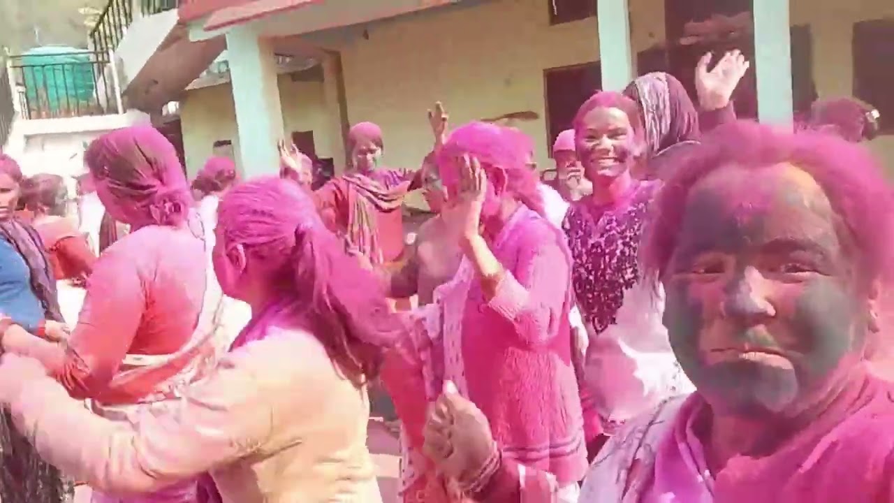 लास्ट होली के दिन आया दूल्हा राजा❤️🥰।।@neeruthapavlogs 