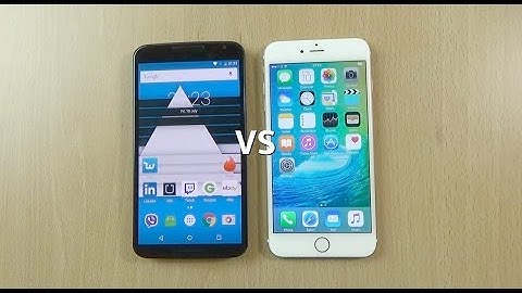 Nexus 6 Android M Preview 2 VS IPhone 6+ IOS 9 Beta 3 - Speed Test!