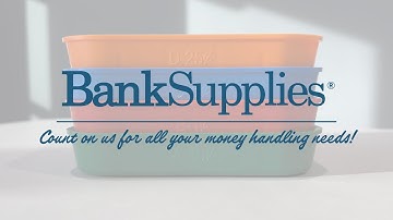 BankSupplies MMF Industries Plastic Coin Sorting Trays