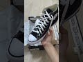 Converse's Chuck Taylor unboxing! #converse #birthday #gift #black #shoes #5k #new #shoesaddict #w