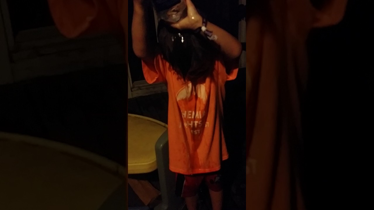 Ben water on head finesse karl