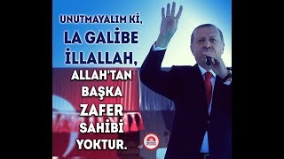 Bir Devrim Evvelâ Devrimi Devirecek Recep Tayyip Erdoğan Müjde Şiiri