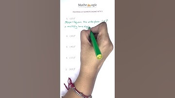 “Easiest Trick to Square Numbers Ending with 5 | Mental Math Made Simple!”#mathstricks