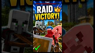 Minecraft Raid Victory Guide 👑