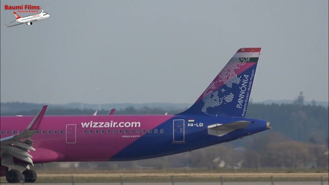 Memmingen Airport Wizz Air A321N (HA-LGI) 