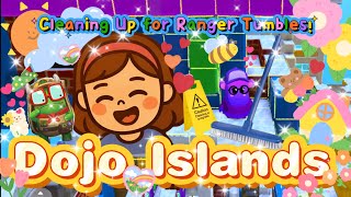 Cleaning Up For Ranger Tumbles Dojo Islands Adventures