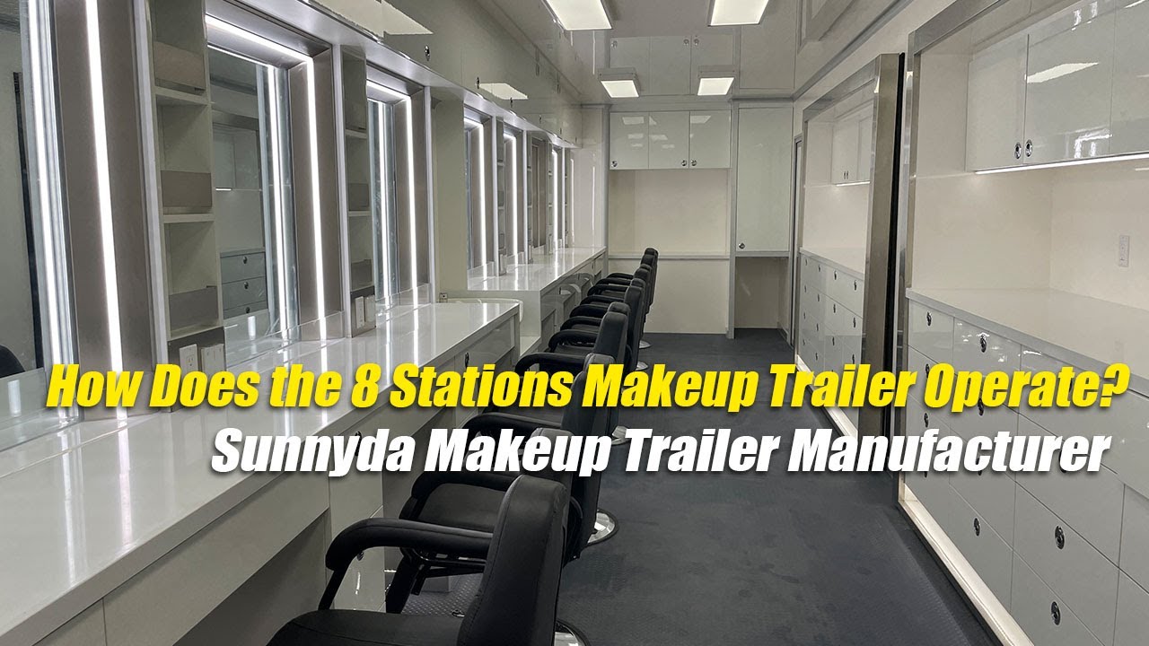 Hair and  Makeup Trailer Manufacturer in China - Sunnyda Company