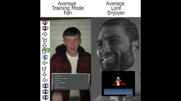 Average Training mode fan vs Average Lore Enjoyer