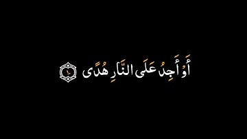 كرومات القرآن الكريم | ياسر الدوسري - سورة طه ٩ - ١٤ | #ملون